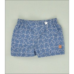 PANTALON CORTO ESTRELLAS NIÑO