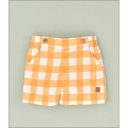 PANTALON CORTO VICHY NIÑO