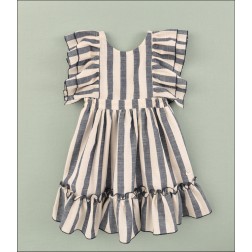 VESTIDO RAYAS NIÑA