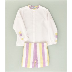 CONJUNTO RAYAS NIÑO 2P