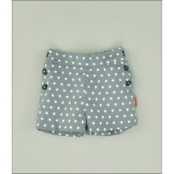 PANTALON CORTO ESTRELLAS NIÑO