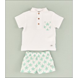 CONJUNTO NIÑO ESTRELLAS MAR 2P