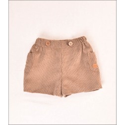 PANTALON CORTO PANA NIÑO