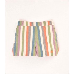 PANTALON CORTO RAYAS NIÑO