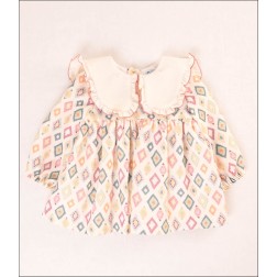 VESTIDO ROMBOS BEBE