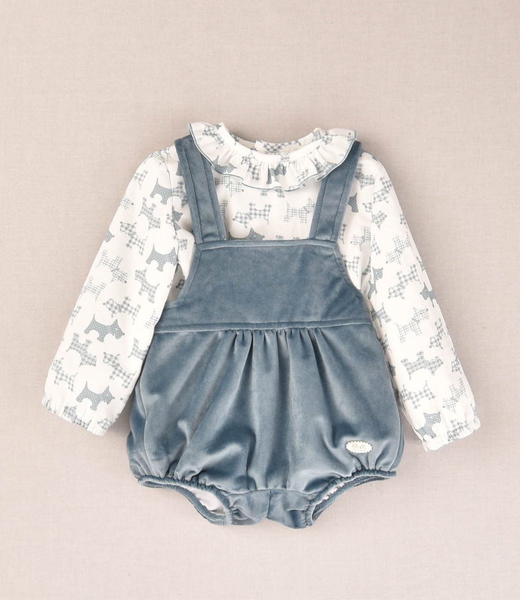 CONJUNTO RANA PERRITOS BEBE