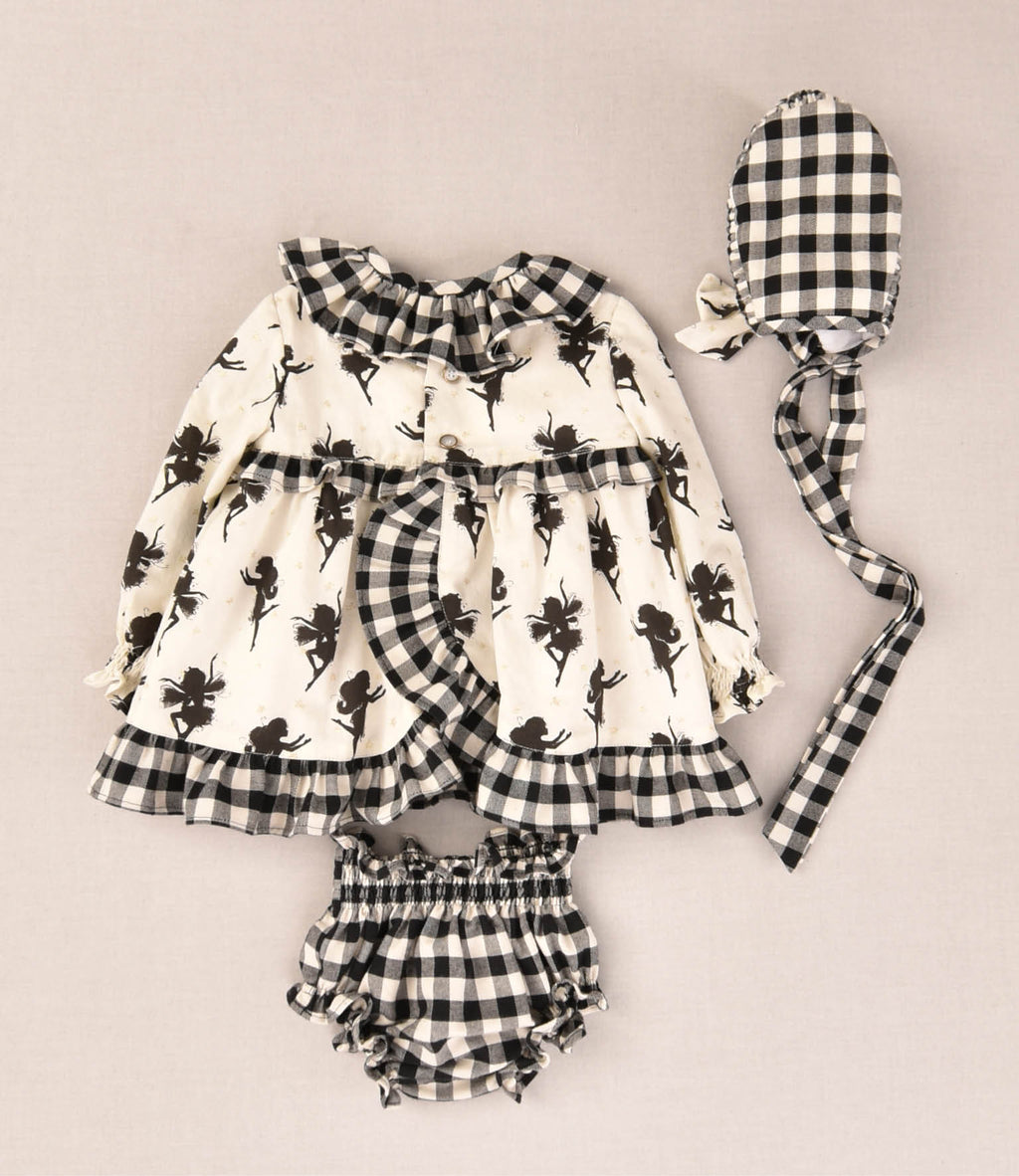 VESTIDO HADAS BEBE 3P