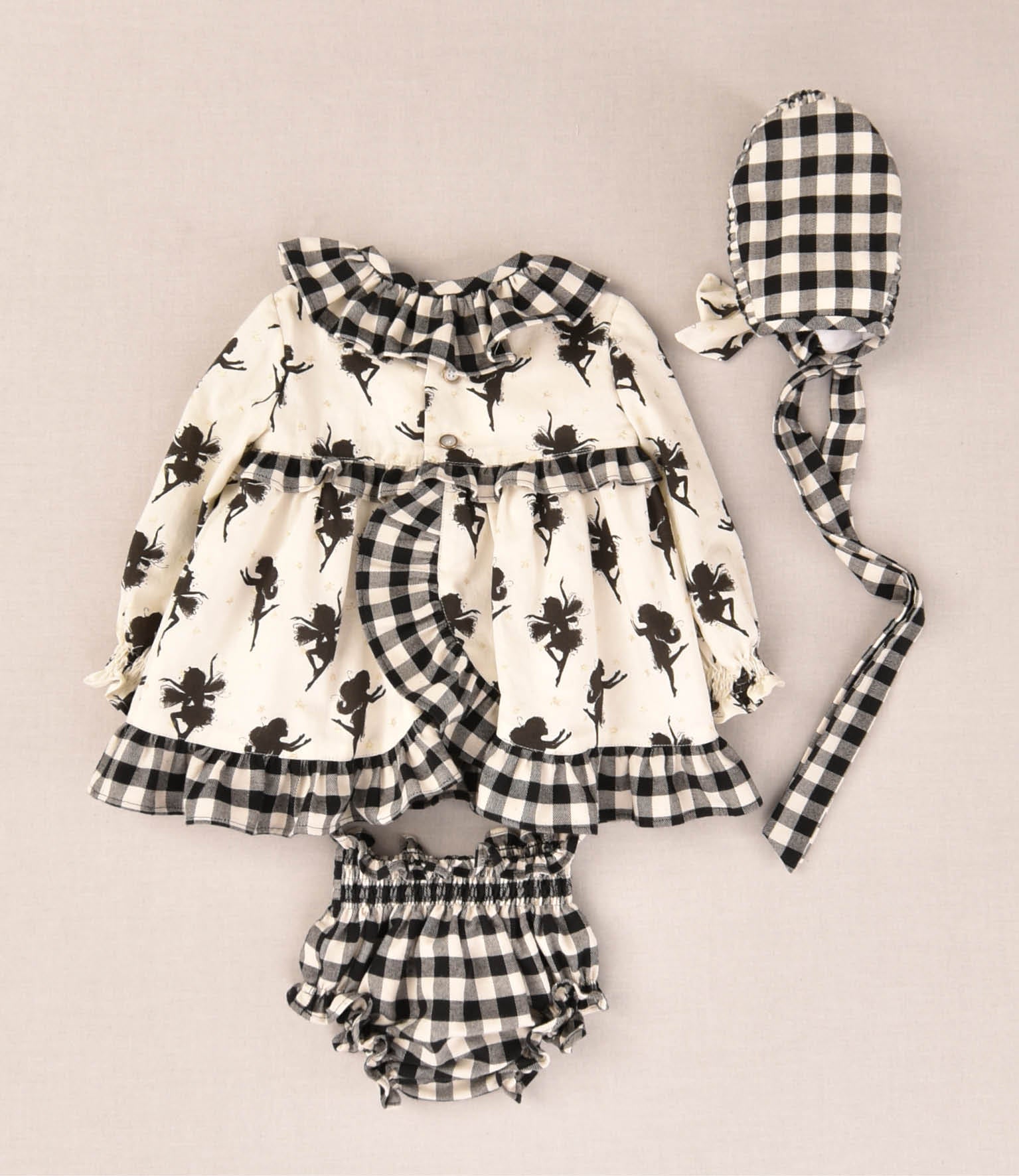 VESTIDO HADAS BEBE 3P