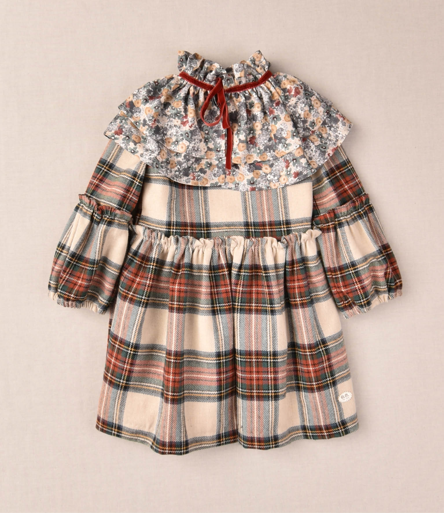 VESTIDO CUADROS INFANTIL