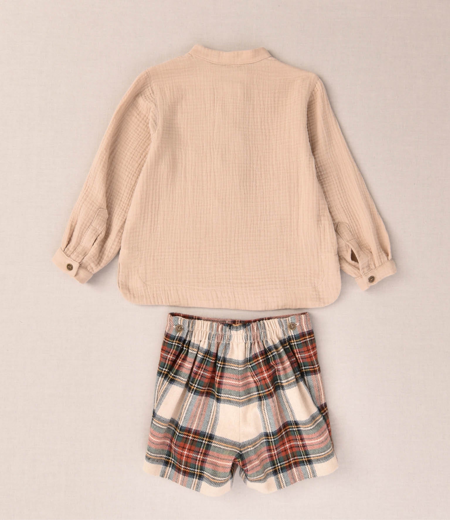 CONJUNTO LISO/CUADRO NIÑO