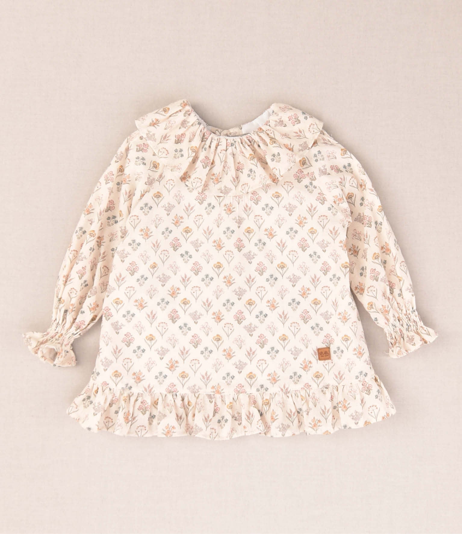 VESTIDO FLORES BEBE
