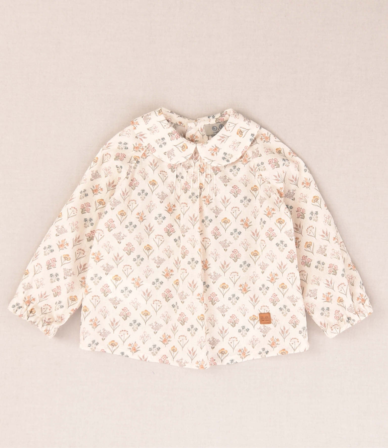 BLOUSE FLEURS BÉBÉ