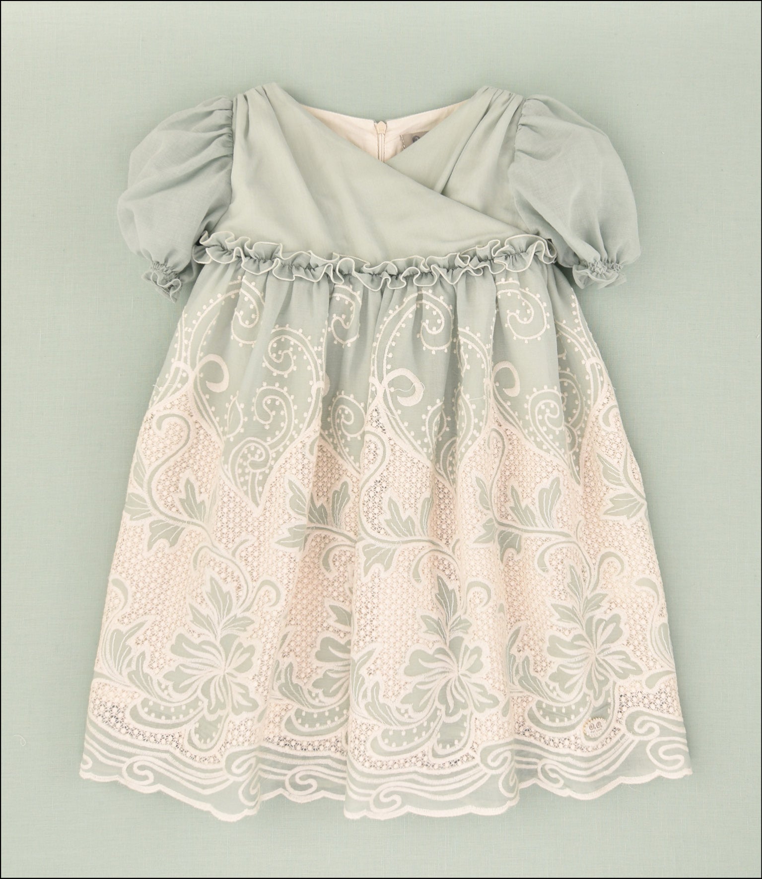 ROBE BAMBOULA BRODÉE FILLETTE