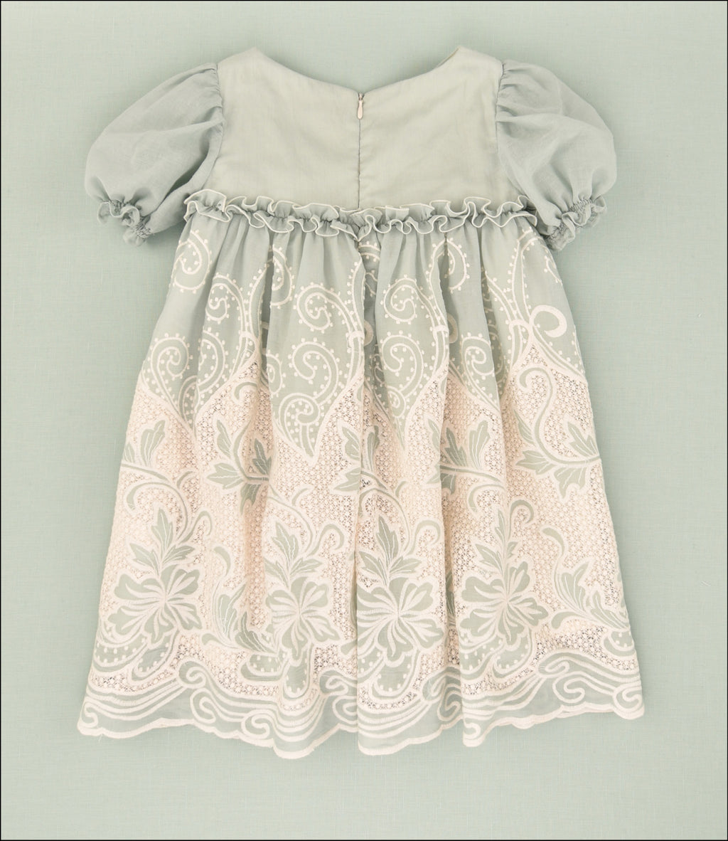VESTIDO BAMBULA BORDADA NIÑA