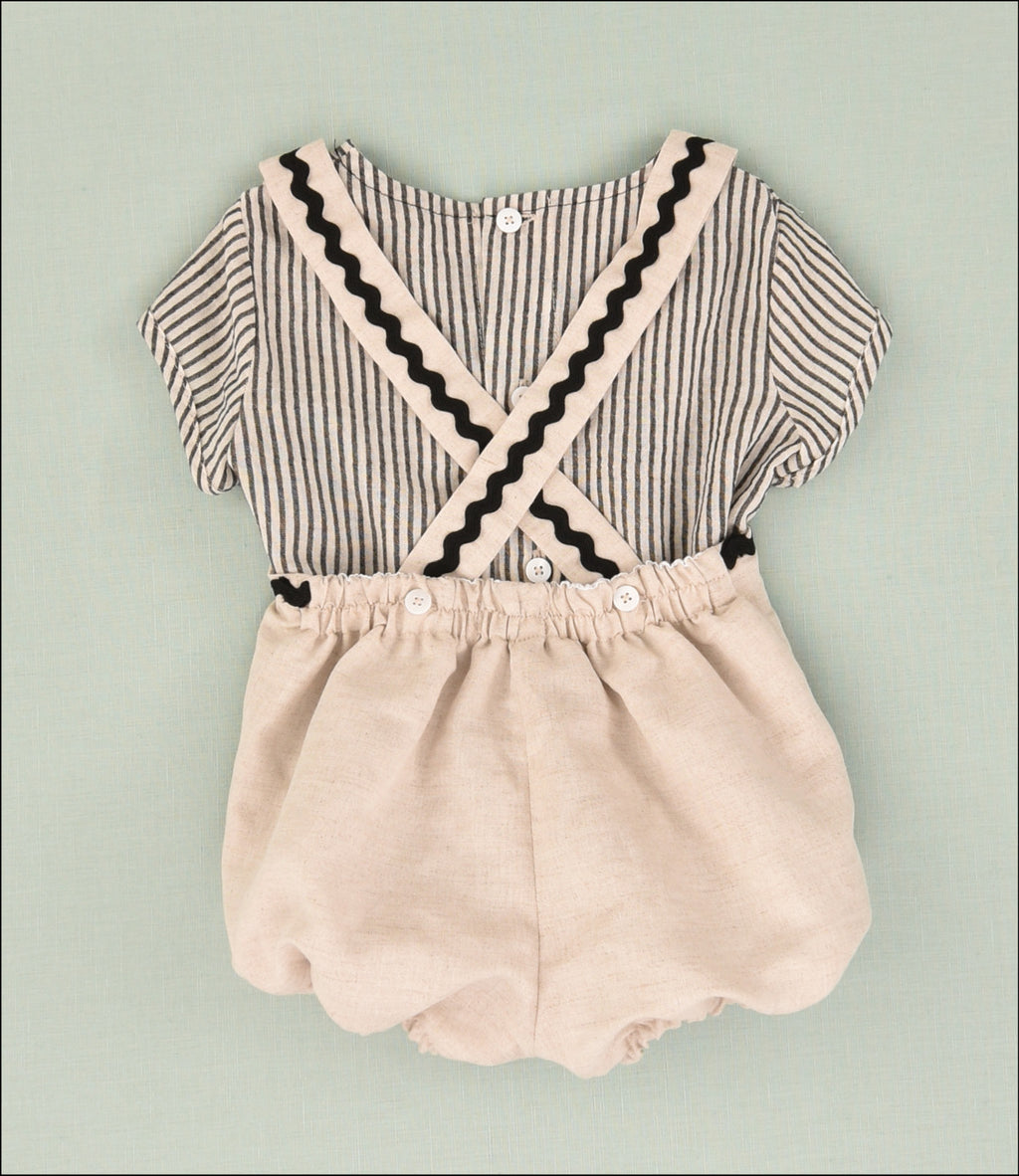 CONJUNTO RAYAS BEBE