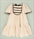 VESTIDO RAYAS LUREX NIÑA