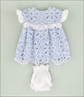 VESTIDO FLORES BORDADO BEBE