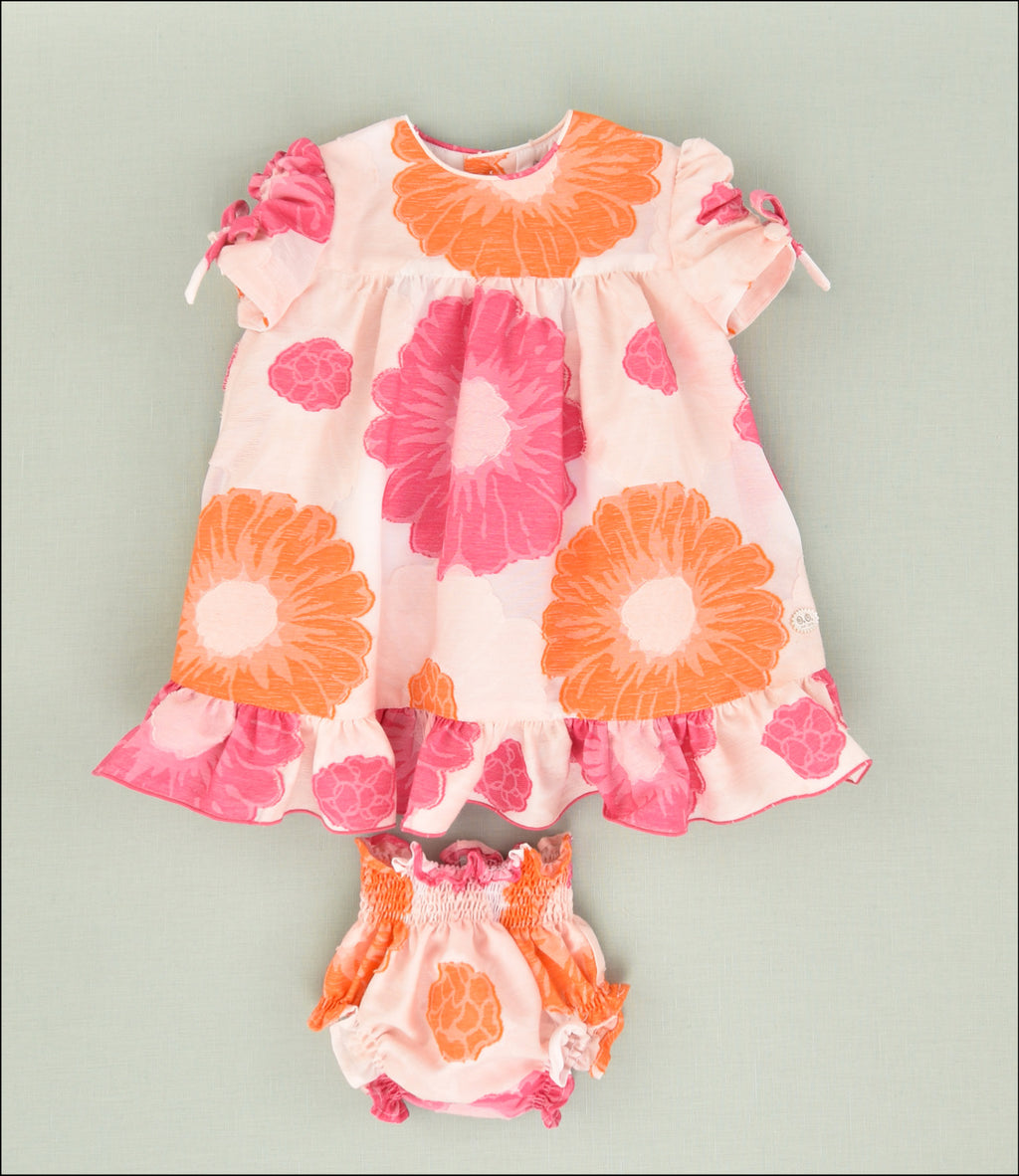 VESTIDO FLORES BEBE