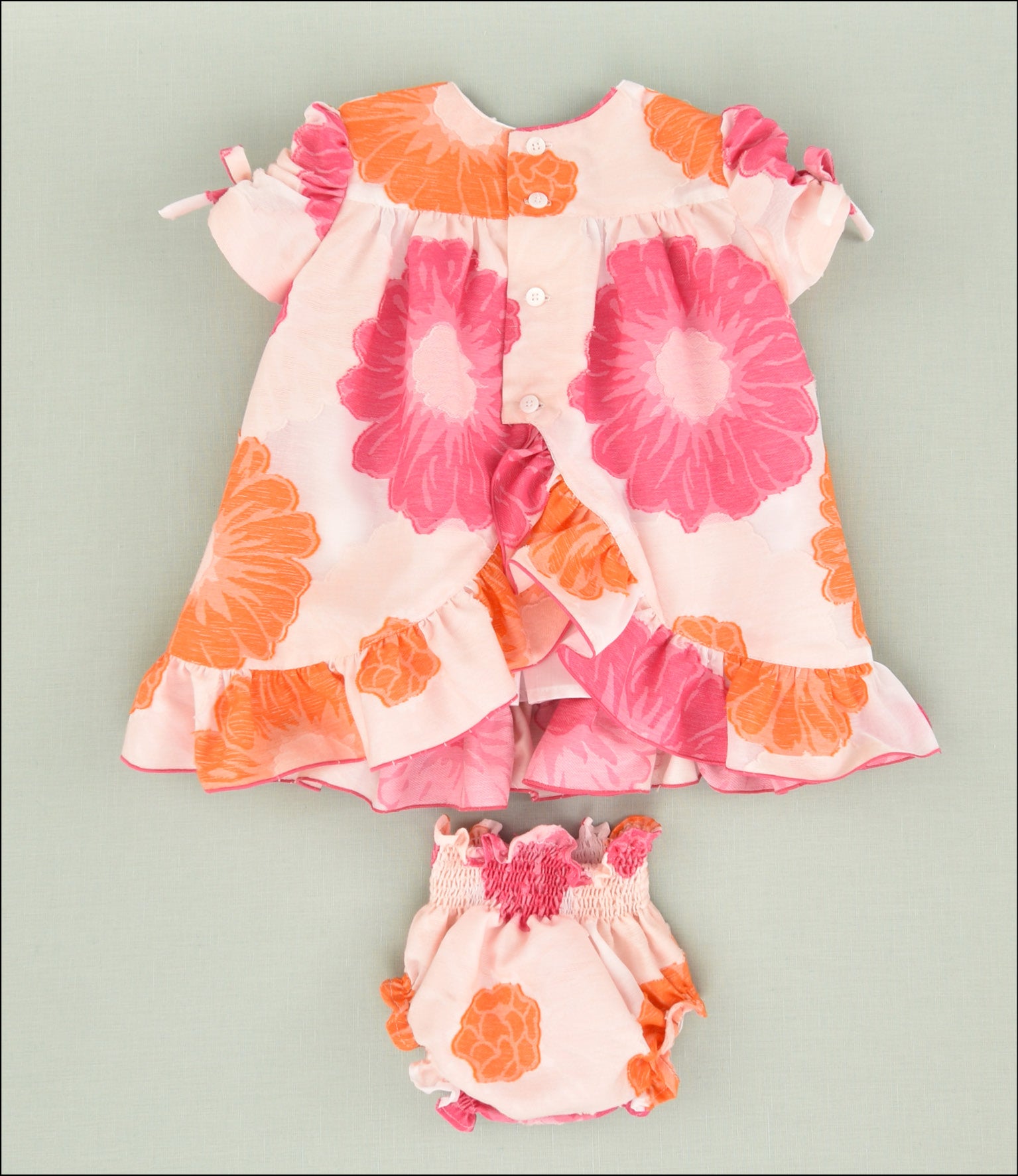 VESTIDO FLORES BEBE