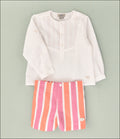 ENSEMBLE RAYURES ENFANT