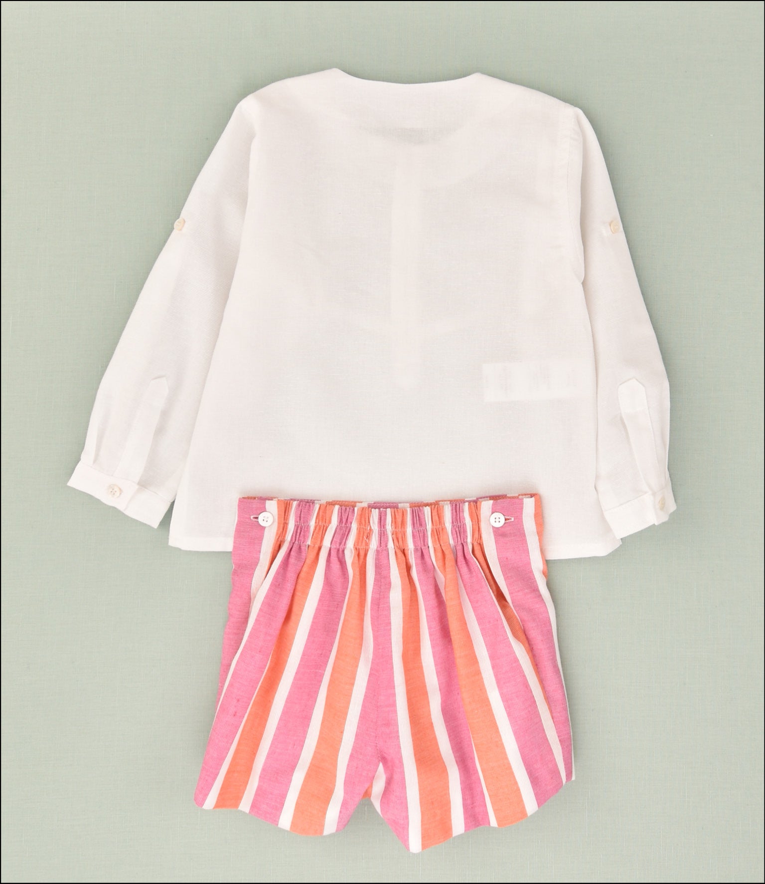 ENSEMBLE RAYURES ENFANT