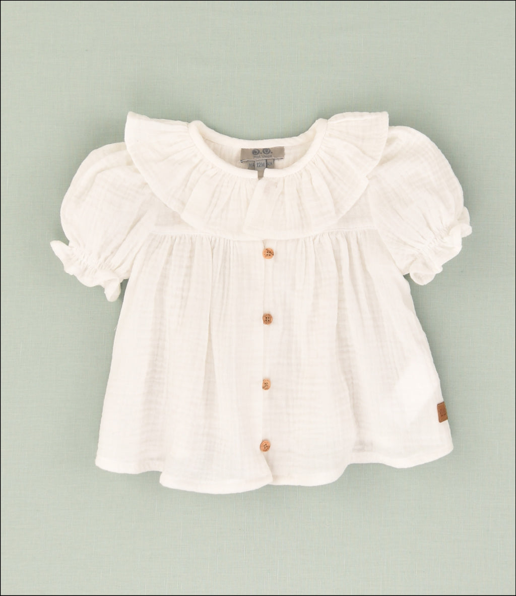 BLUSA GASA LISA BEBE