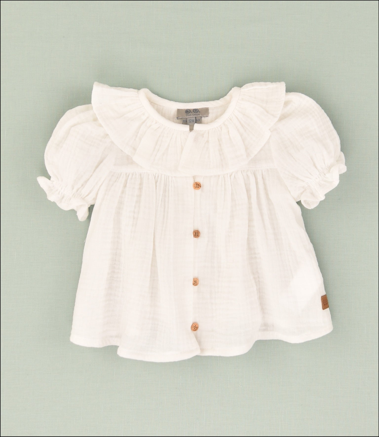 BLUSA GASA LISA BEBE