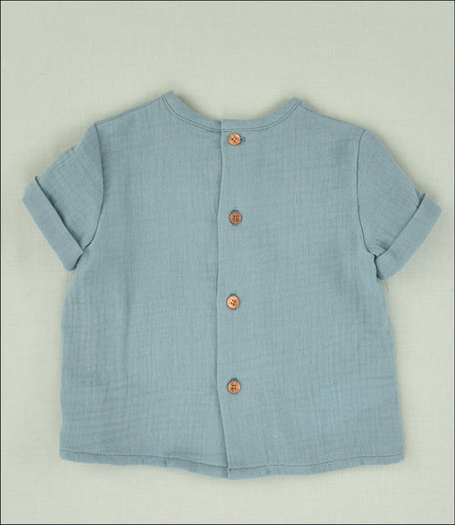 BLUSA GASA LISA BEBE