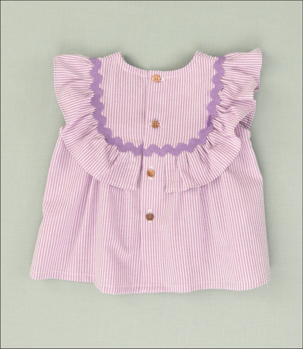 BLUSA RAYAS BEBE