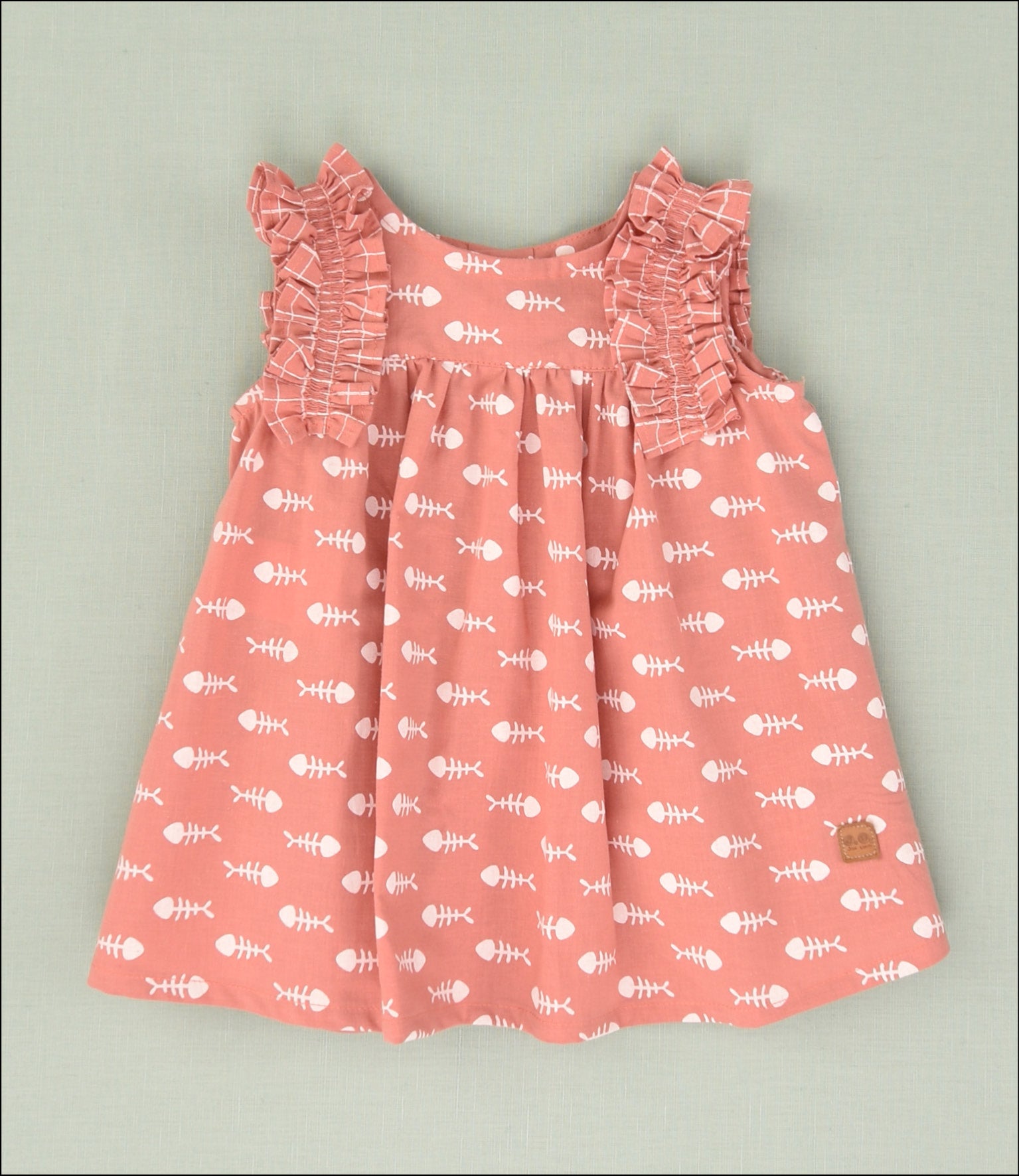 VESTIDOS RASPAS BEBE