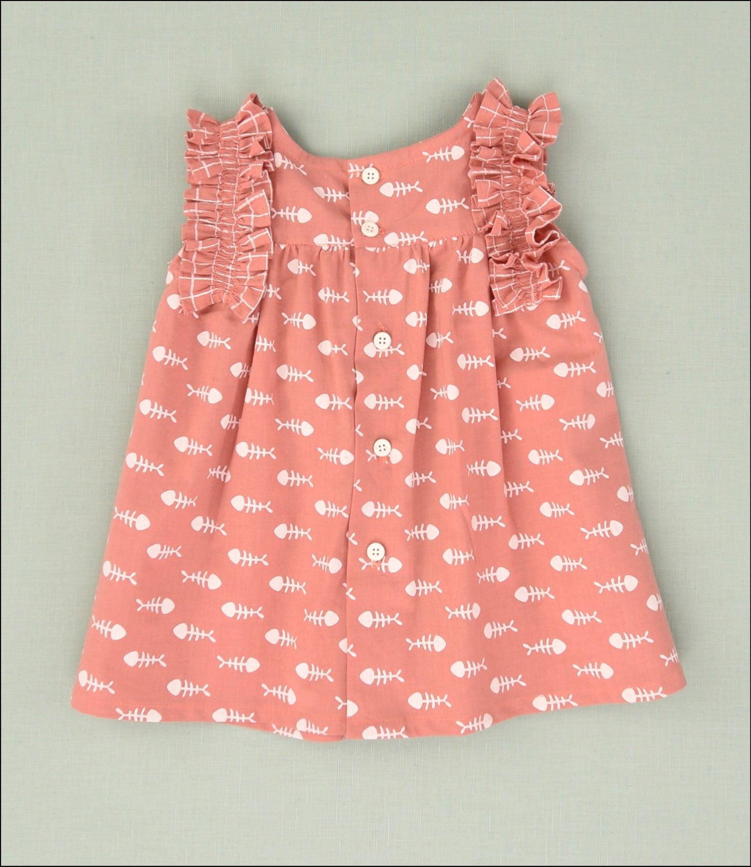 VESTIDOS RASPAS BEBE