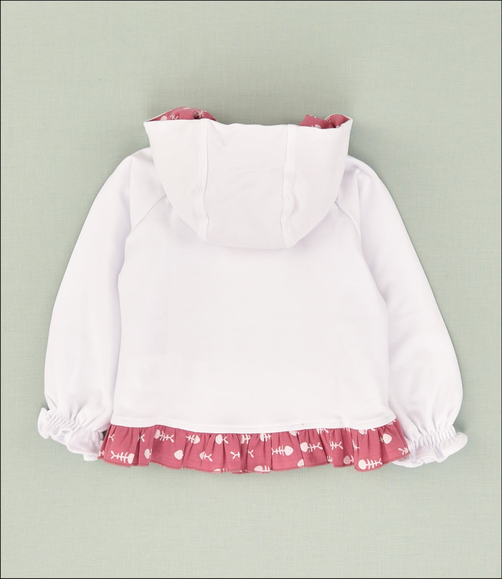 SUDADERA RASPAS BEBE