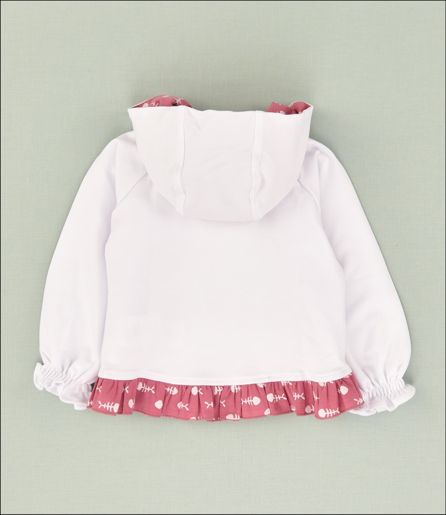 SUDADERA RASPAS BEBE