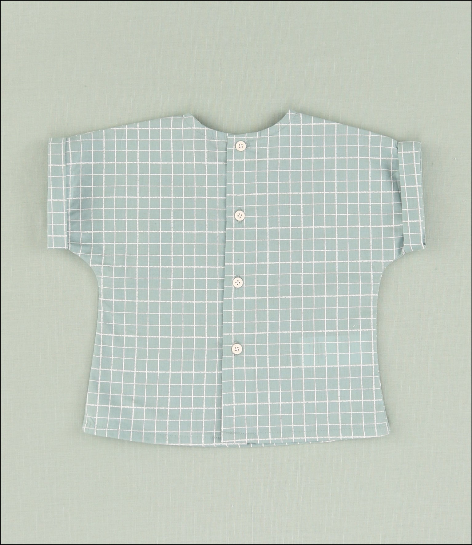 BLUSA CUADRADOS BEBE