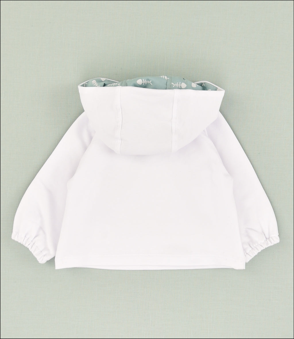 SUDADERA RASPAS BEBE
