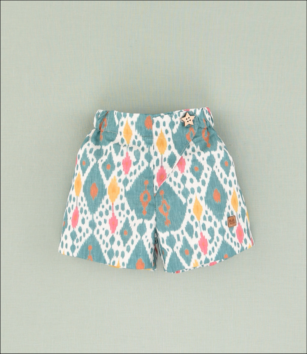 PANTALON CORTO ETNICO NIÑO