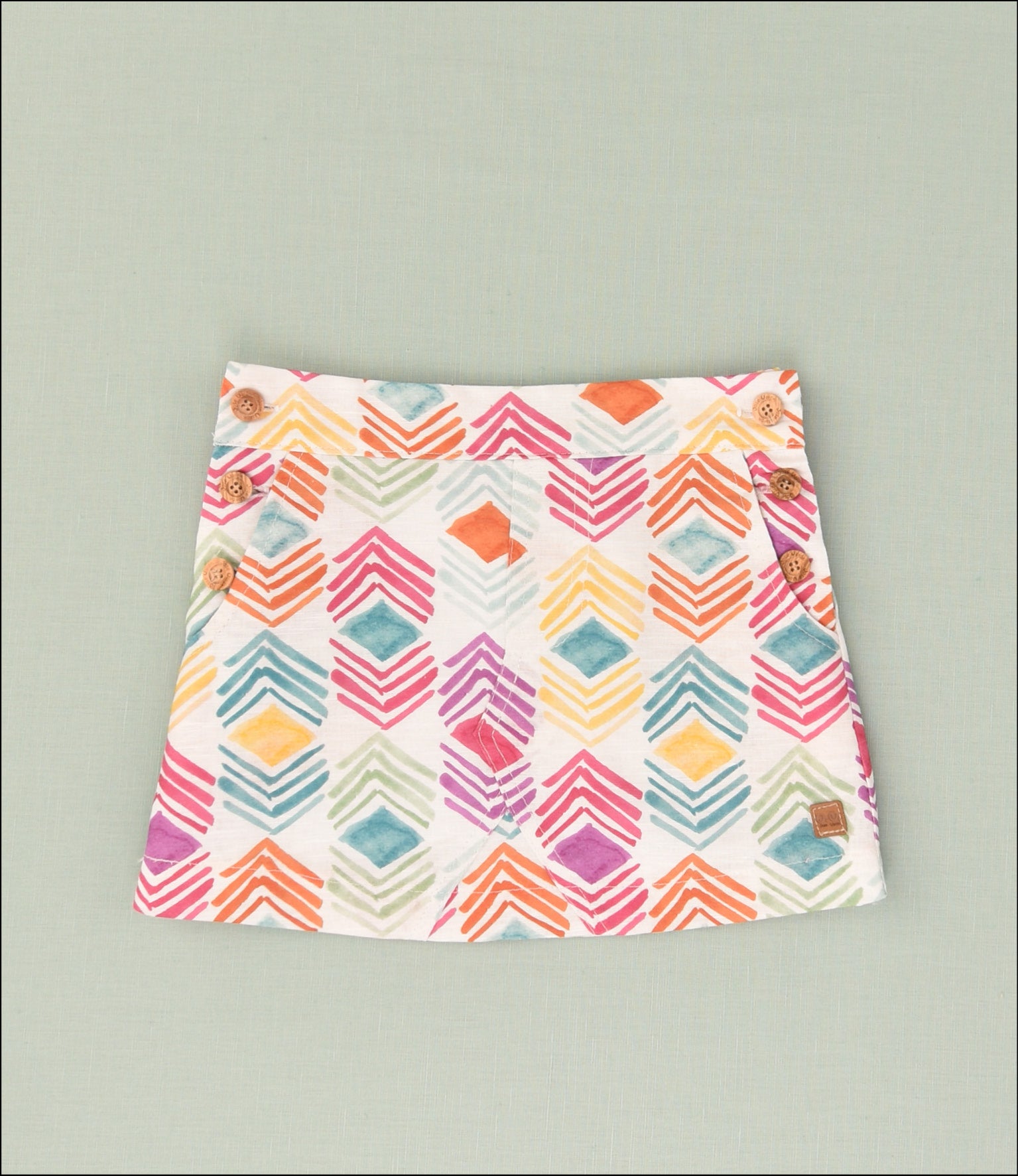 FALDA ESTAMPADA NIÑA