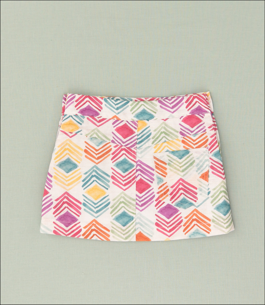 FALDA ESTAMPADA NIÑA