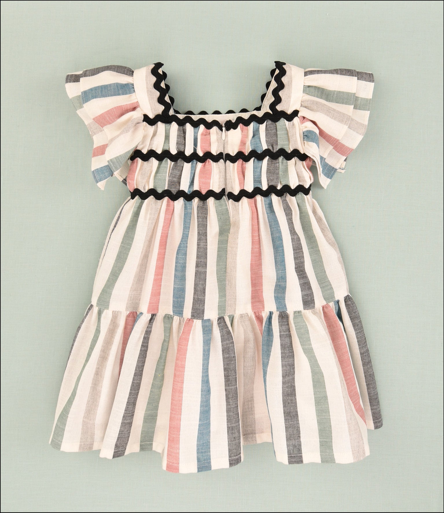 VESTIDO RAYAS NIÑA
