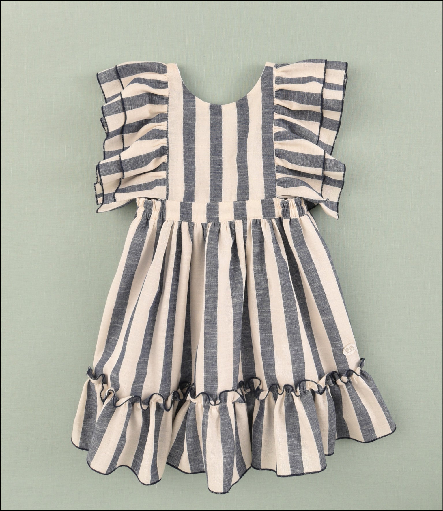 VESTIDO RAYAS NIÑA