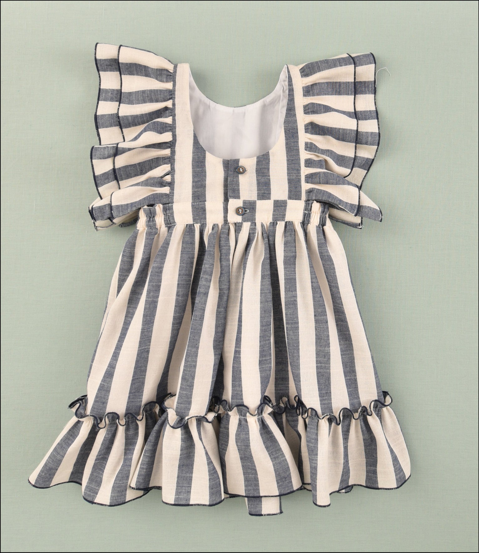 VESTIDO RAYAS NIÑA