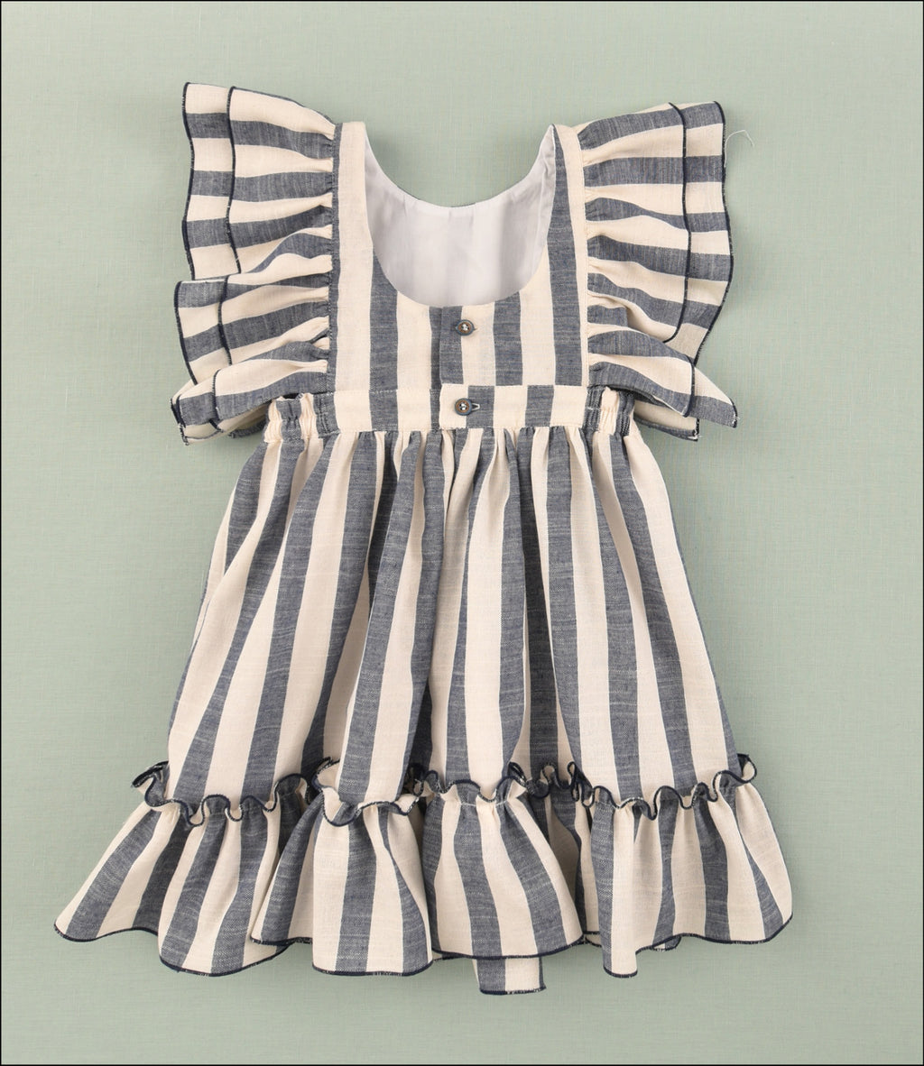 VESTIDO RAYAS NIÑA