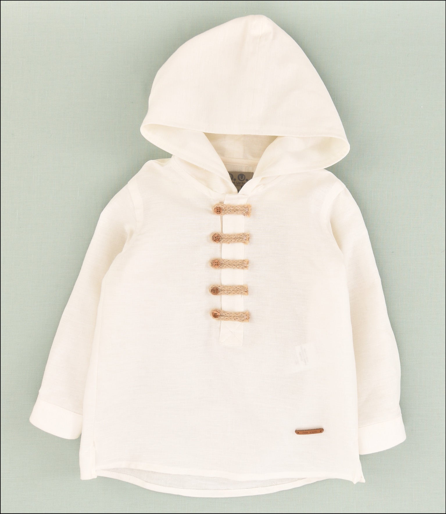 CAMISA LINO CAPUCHA NIÑO