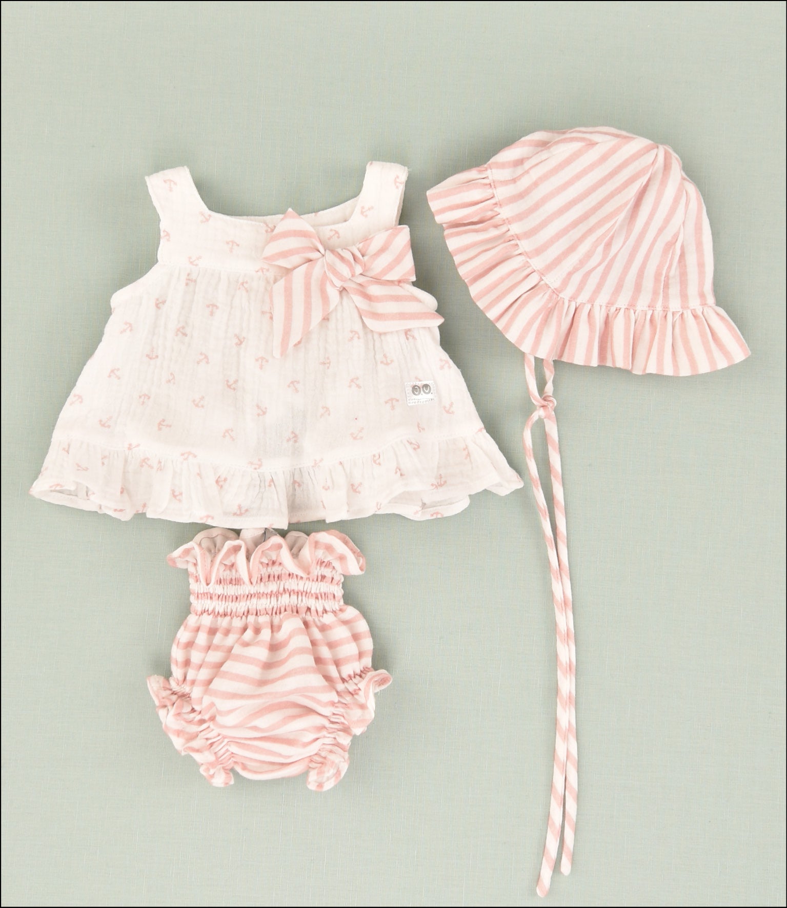 CONJUNTO NIÑA ANCLAS 3P