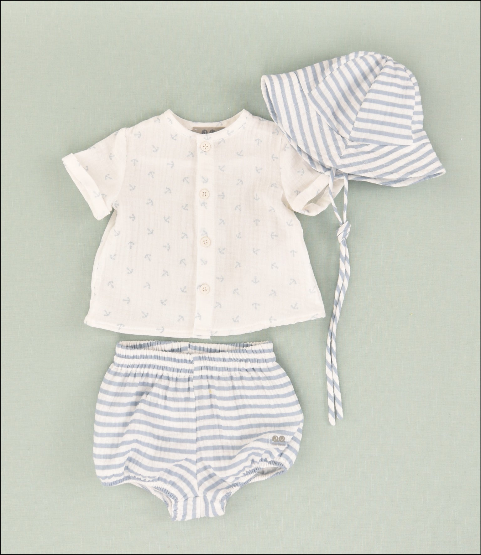 CONJUNTO NIÑO ANCLAS 3P