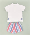CONJUNTO NIÑO RAYAS 2P