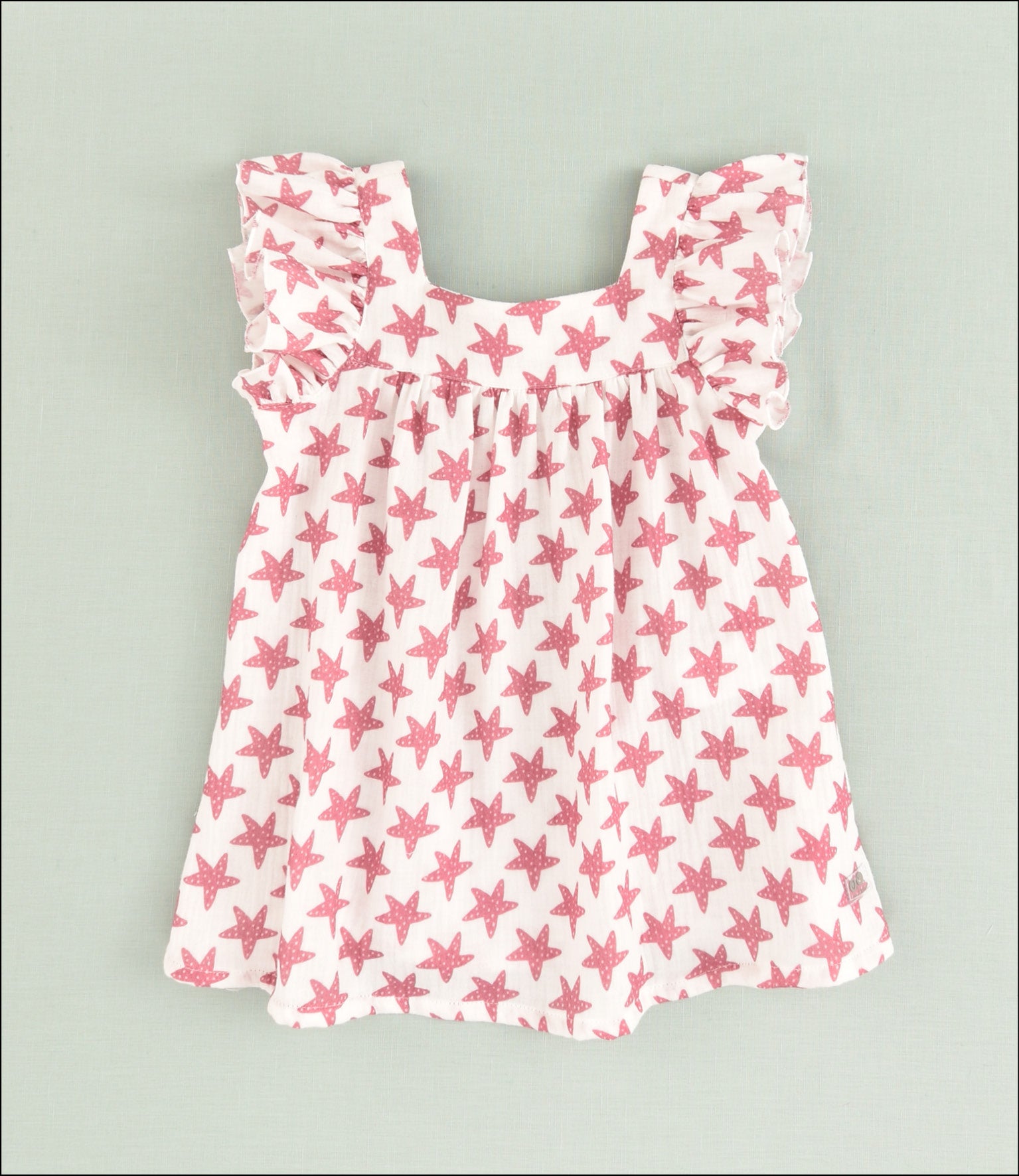 VESTIDO NIÑA ESTRELLAS MARINAS