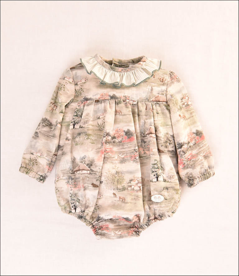 COMBINAISON ESTAMPÉE BÉBÉ