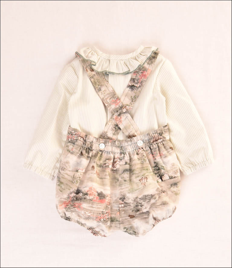 ENSEMBLE GRENOUILLÈRE BÉBÉ 2P
