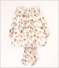 VESTIDO FLORES BEBE 2P